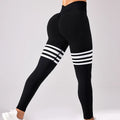 Stripe Detail Seamless Butt-Lift Yoga Leggings