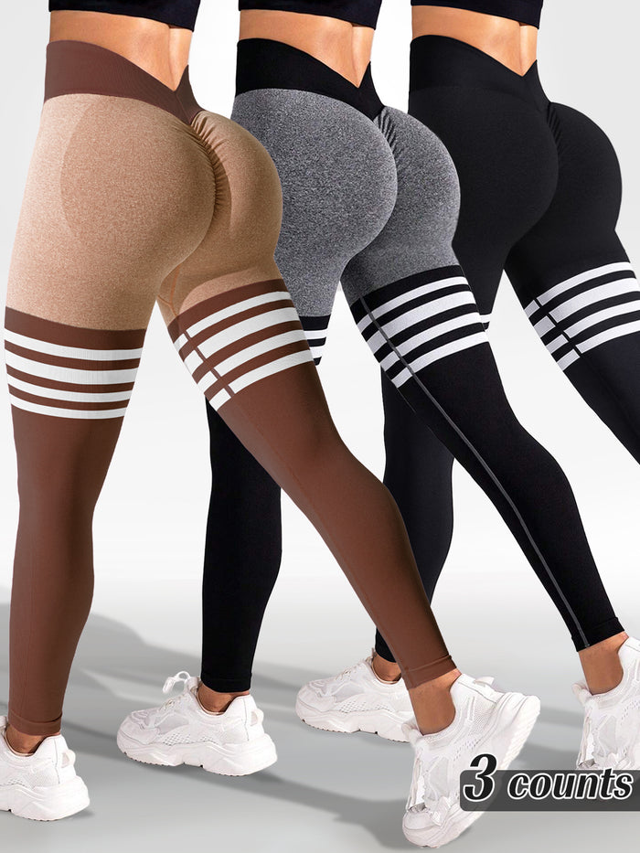 3 Heather Black Khaki / S