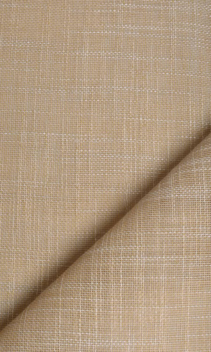 Textured Natural Sheer Curtains for Living, Bedroom, Kitchen, Bathroom (Beige)