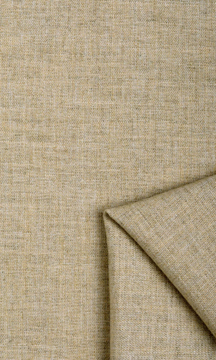 Linen Texture Fabric Material By the Metre (Taupe/ Brown)