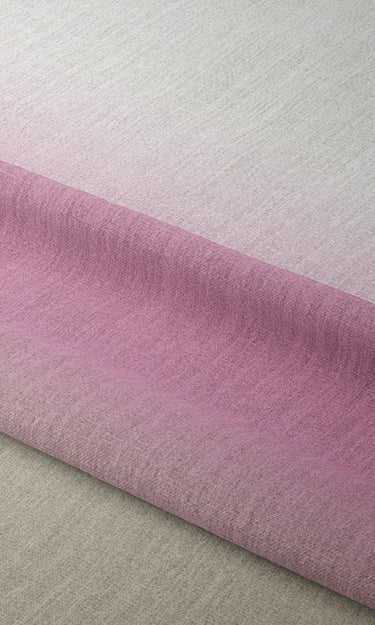3-Tone Ombre Curtains (Pink/ Beige) Extra Long Short Wide