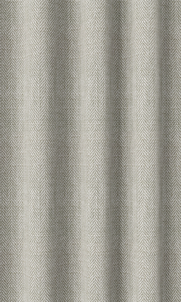Herringbone Textured Curtains (Grey)