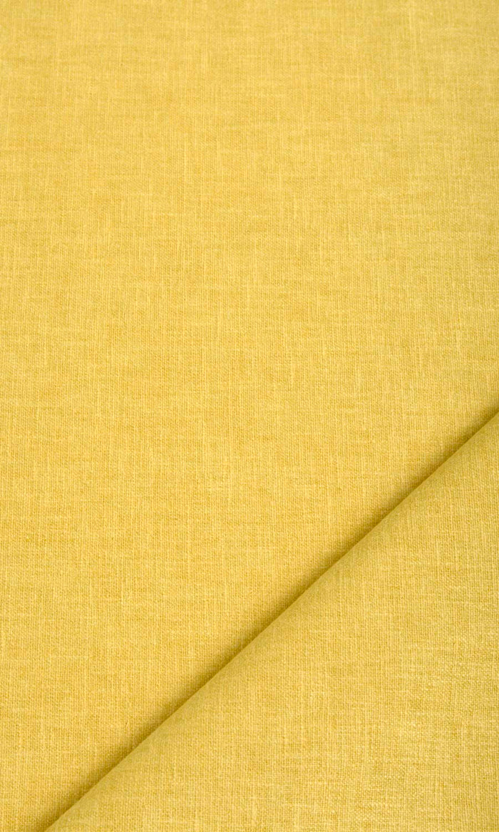 Poly-Cotton Home Textile Fabric Material By the Metre (Cornflower Yellow)