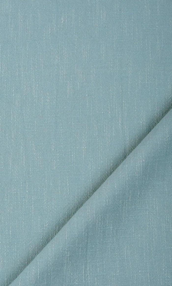 Plain Cotton Pinch Pleat, Rod Pocket, Eyelet Curtains (Blue)