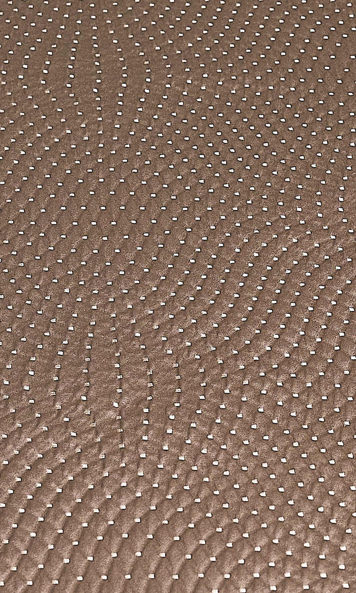 Silk-Blend Home Textile Fabric Material By the Metre (Caramel Brown)