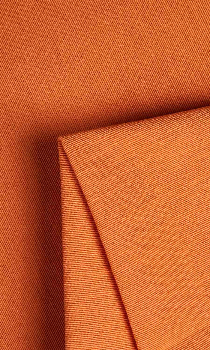 Cotton Curtains (Muted Orange)