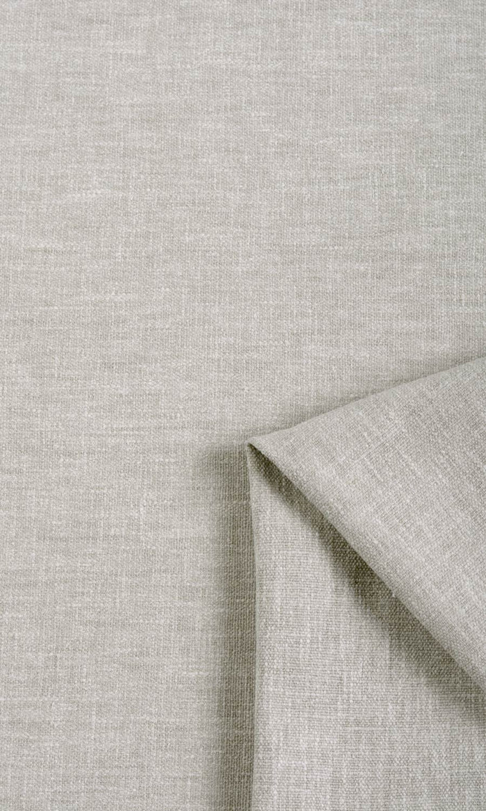 Poly-Cotton Blend Home Textile Fabric Material By the Metre (Pale Grey-Beige)