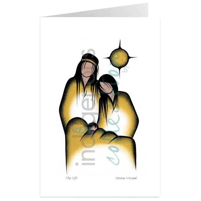 Simone McLeod The Gift Art Card | Native Art Canada