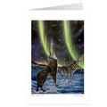 The Howling Pair, Ronnie Simon, Wall Art, Indigenous Art, North of Fifty