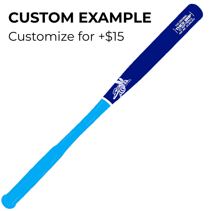The Thick Grip Wood Bat - Softball Edition by Stinger