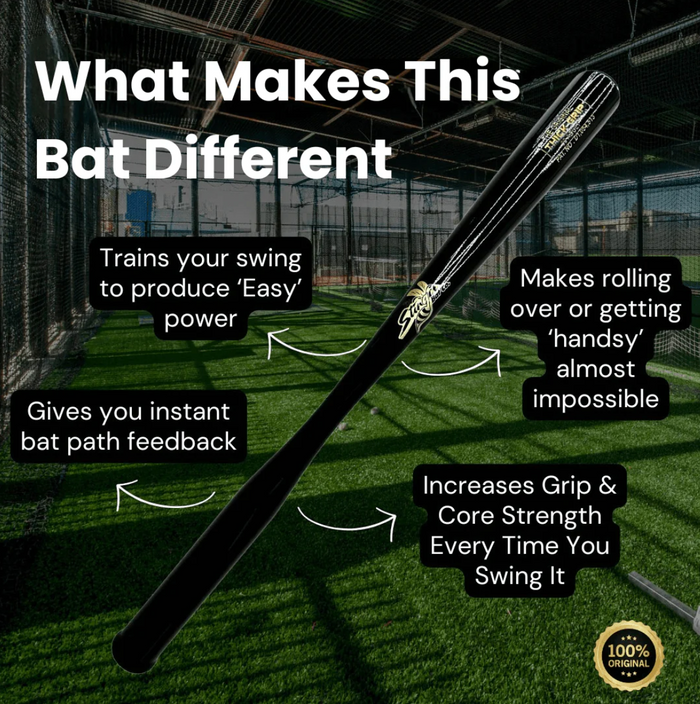 Thick Grip Adult Wood Bat by Stinger