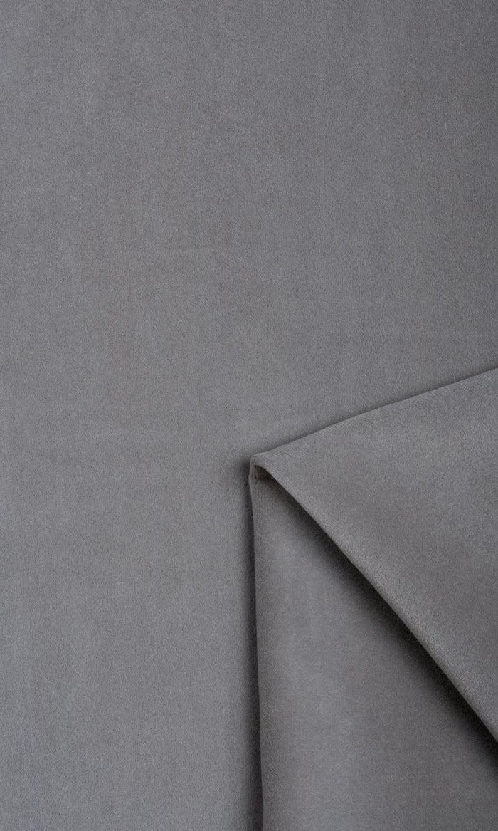 Velvet Curtains for Living, Bedroom, Kitchen, Bathroom (Slate Grey)