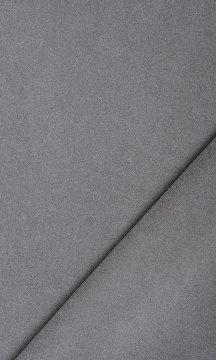 Velvet Curtains (Slate Grey) Extra Long Short Wide