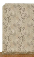 Botanical Home Décor Fabric By the Metre (Mocha Brown)