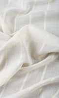 Striped Sheer Home Décor Fabric By the Metre (Cream/ Ivory)