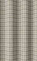 Modern Check Patterned Home Décor Fabric By the Metre (Tan Brown)