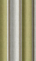 Modern Striped Print Curtains (Green/ Brown)