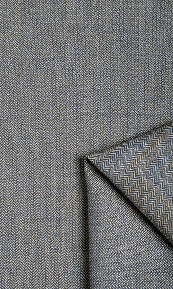 Herringbone Pinch Pleat, Rod Pocket, Eyelet Curtains (Navy Blue/ Brown/ Grey)