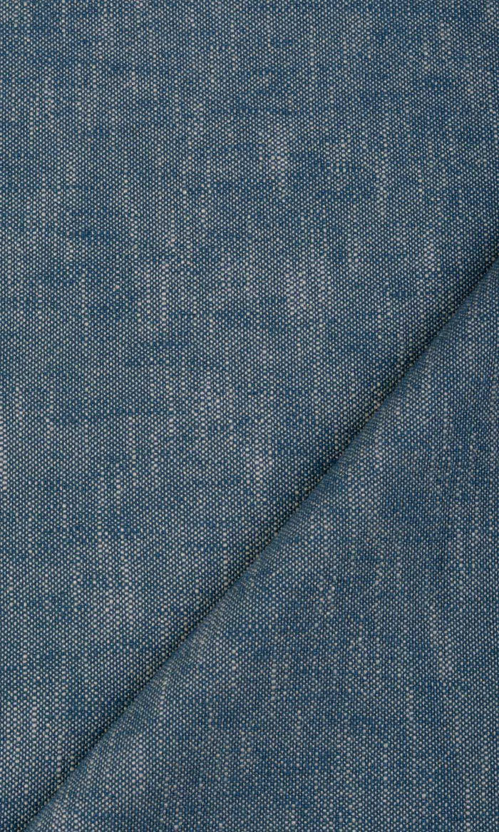 Plain Cotton Pinch Pleat, Rod Pocket, Eyelet Curtains (Navy Blue)