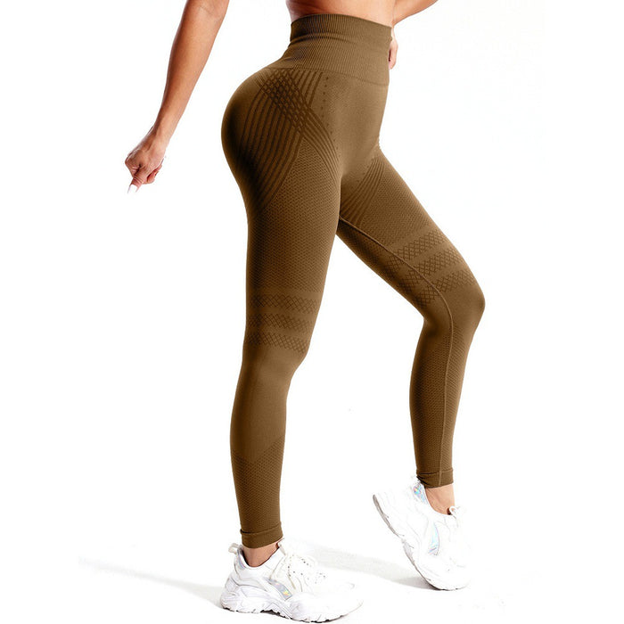 Ultra-High-Waist Seamless Fitness Leggings