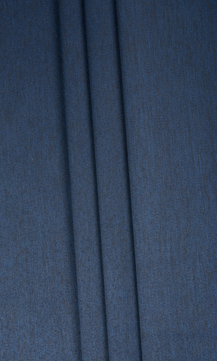 Blackout Pinch Pleat, Rod Pocket, Eyelet Curtains (Blue)