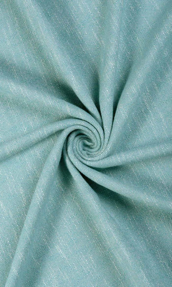 Plain Cotton Home Décor Fabric By the Metre (Aqua Blue)
