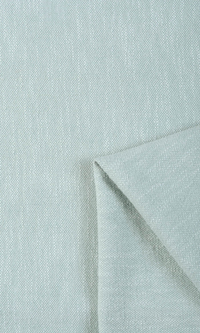 Plain Cotton Fabric By the Metre for Curtains & Drapes (Pastel Light Blue)