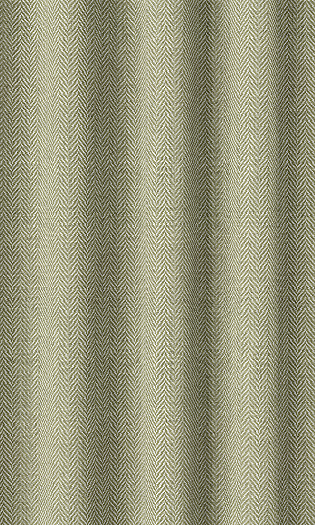 Herringbone Textured Drapery (Green)