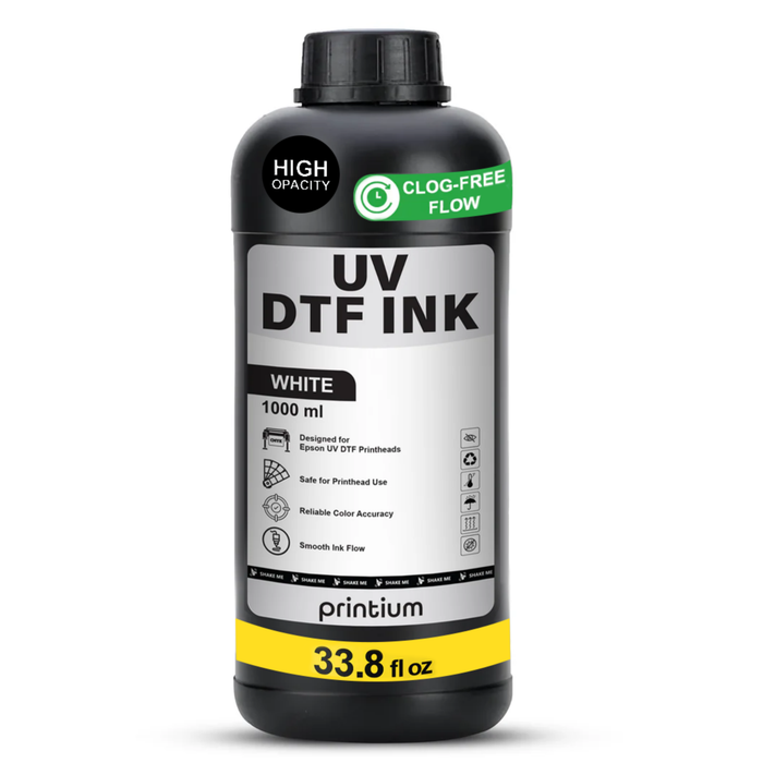 UV DTF Ink - White 1 Liter