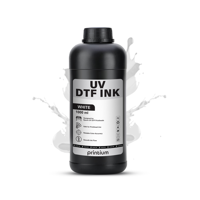 UV DTF Ink - White 1 Liter