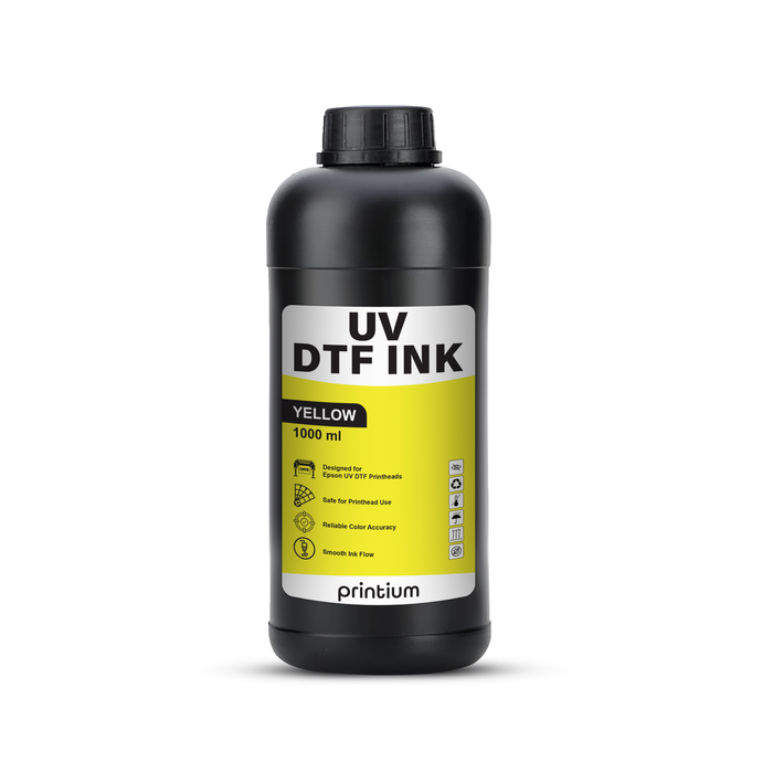 UV DTF Ink - Yellow 1 Liter