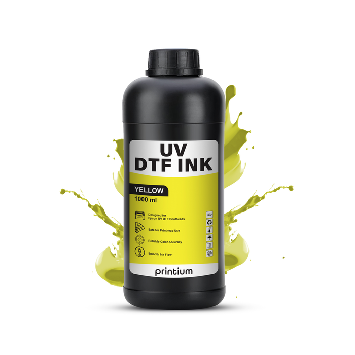 UV DTF Ink - Yellow 1 Liter