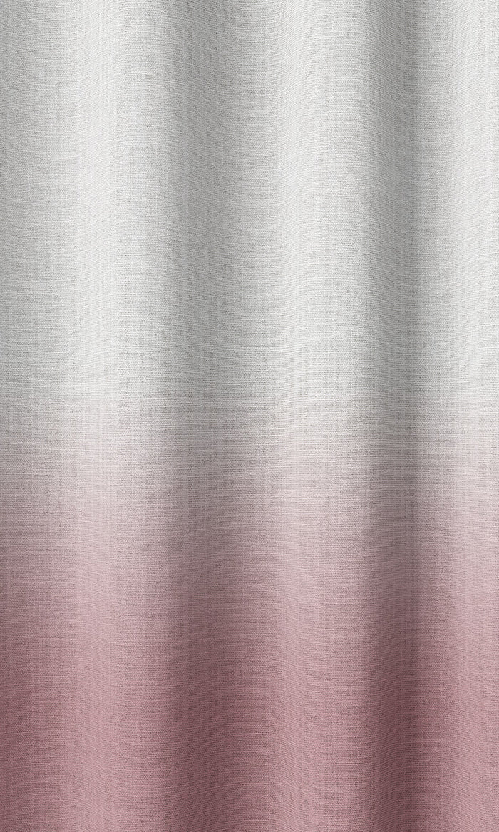 2-Tone Ombre Pinch Pleat, Rod Pocket, Eyelet Curtains (Pink)