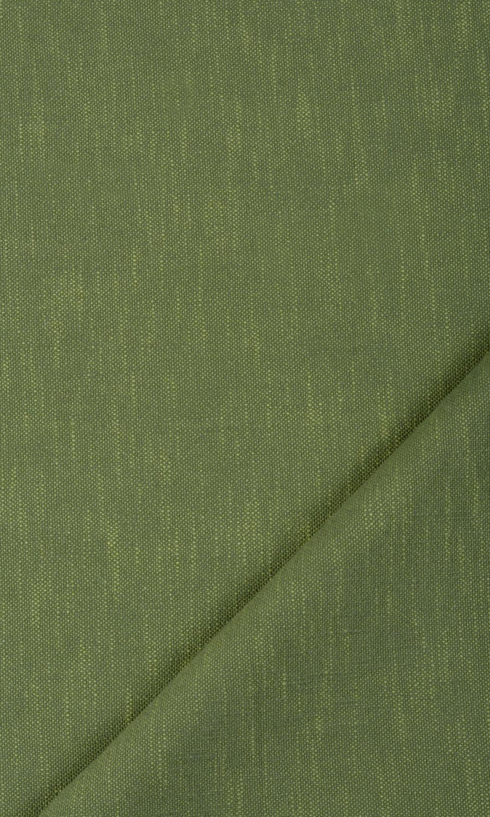 Plain Cotton Pinch Pleat, Rod Pocket, Eyelet Curtains (Green)