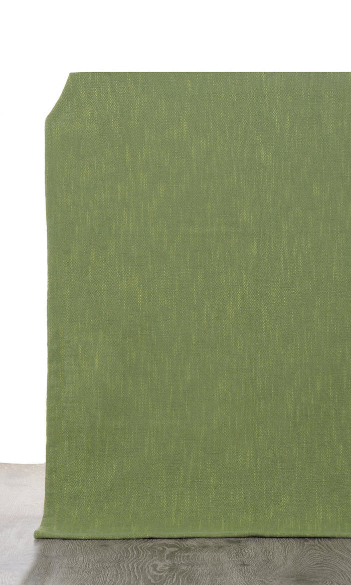 Plain Cotton Curtains / Drapes / Window Drapery Panels (Green)