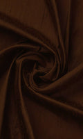 Pure Silk Curtain Panels (Brown)