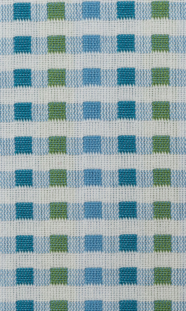 Cotton Curtains / Drapes / Window Drapery Panels (Blue/ Green)
