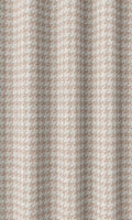 Houndstooth Print Home Décor Fabric By the Metre (Blush Pink/ White)