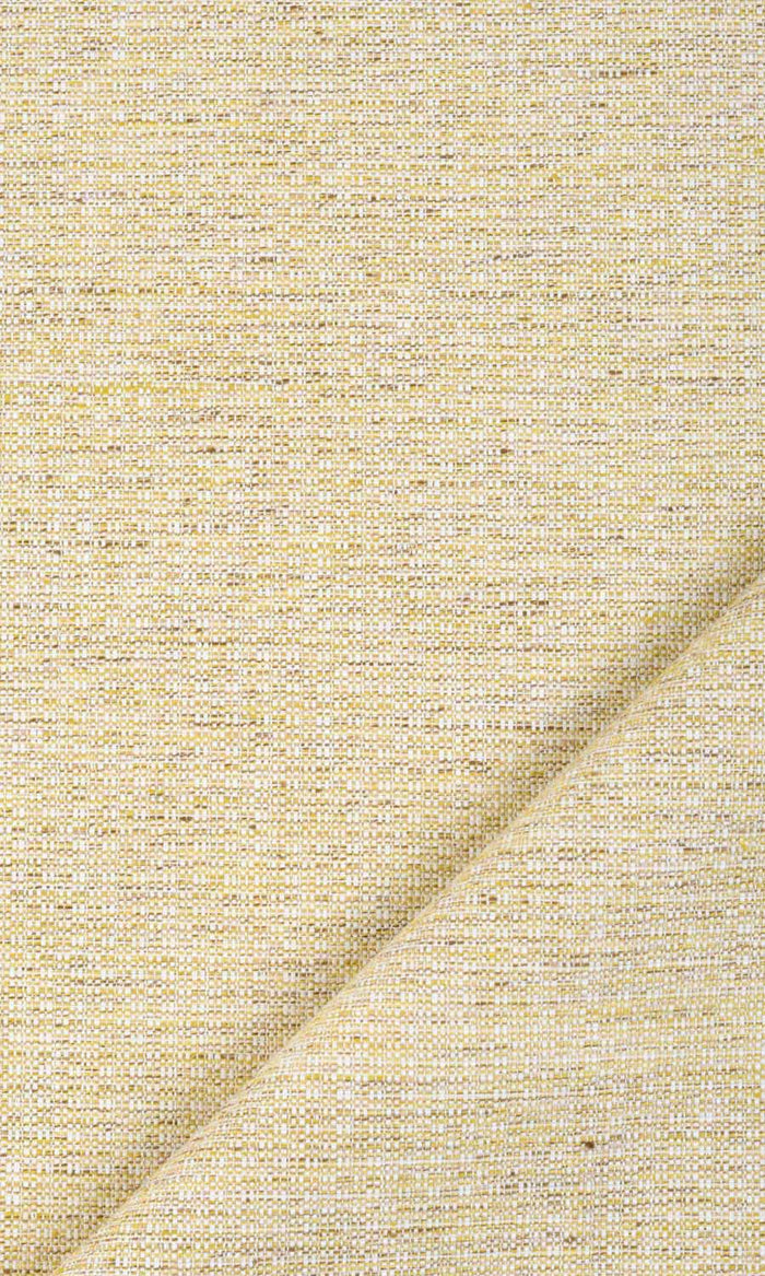 Textured Poly-Cotton Curtains for Living, Bedroom, Kitchen, Bathroom (Yellow)