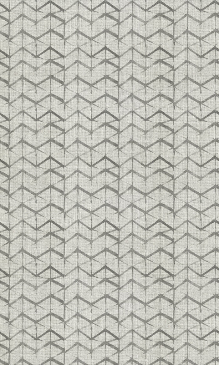 Bow-Arrow Patterned Drapes (White/ Grey) Extra Long Short Wide