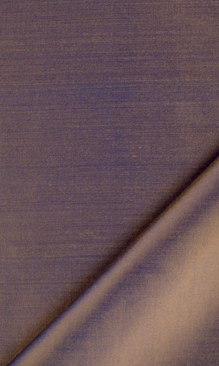 Shantung Silk Curtains / Drapes / Window Drapery Panels (Purple/ Gold)