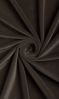 Velvet Curtains (Coffee Brown)