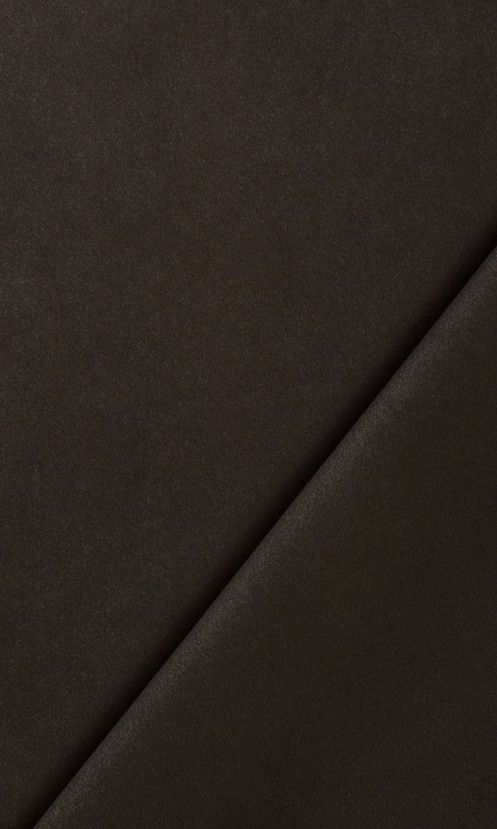 Velvet Pinch Pleat, Rod Pocket, Eyelet Curtains (Coffee Brown)