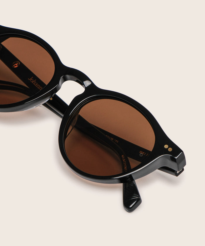 johann wolff walter black sunglasses #color_black