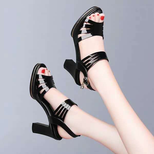 Waterproof Fish-Mouth Platform Sandals