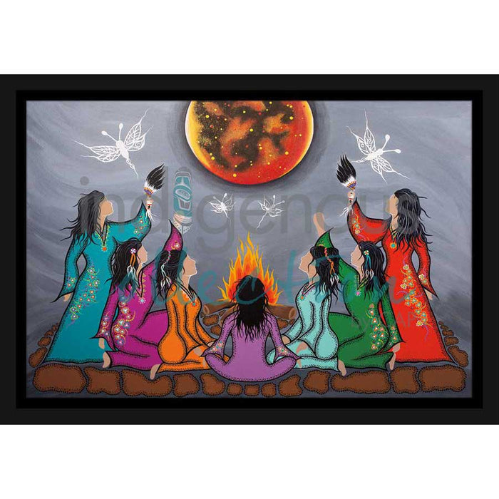 Tracey Metallic We Will See You Again Wall Art | Native Art Canada