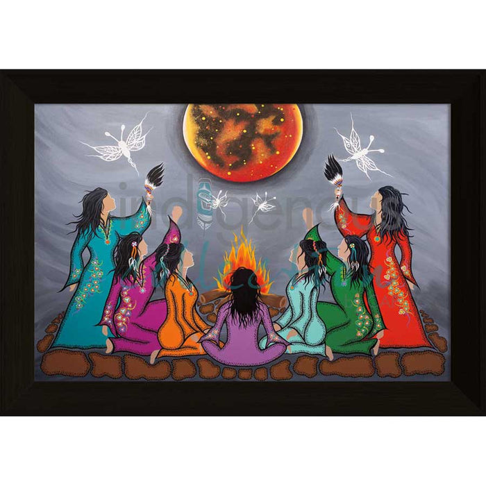Tracey Metallic We Will See You Again Wall Art | Native Art Canada
