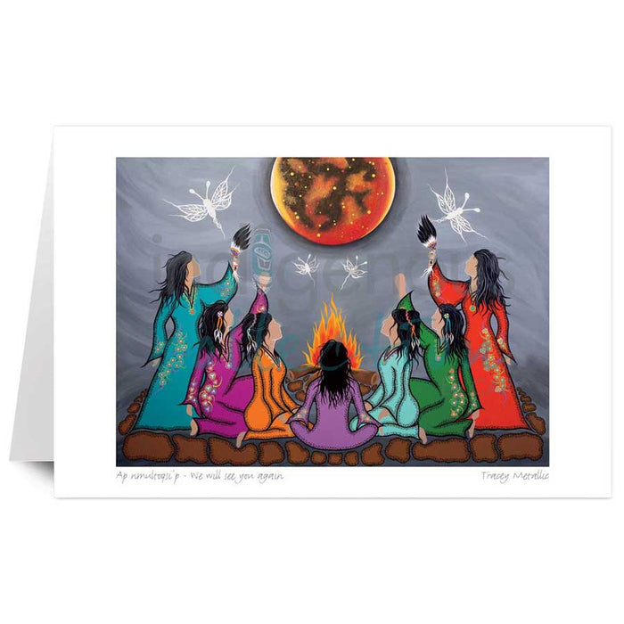 Tracey Metallic We Will See You Again Wall Art | Native Art Canada