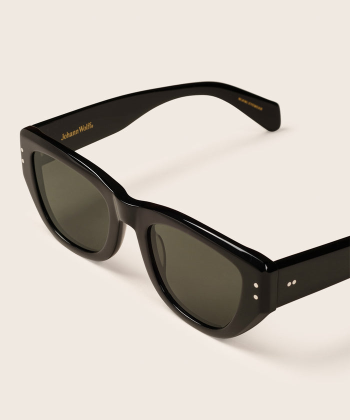 Johann Wolff Weimar Black Sunglasses #color_black