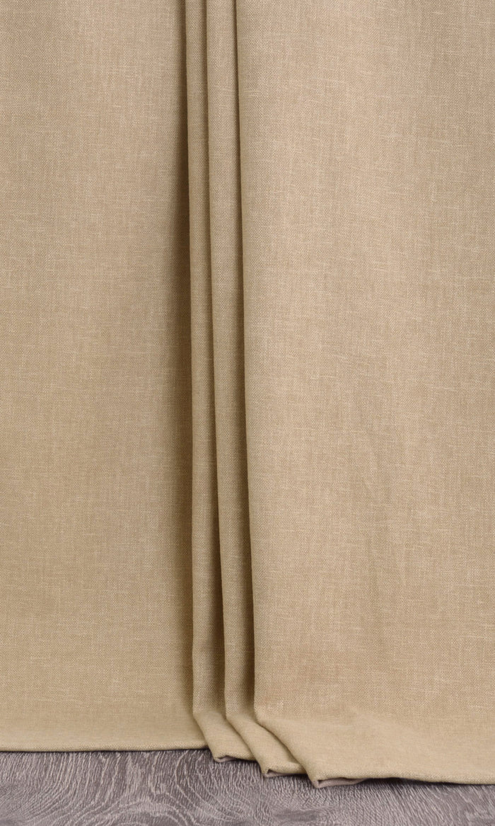 Linen Blend Curtains / Drapes / Window Drapery Panels (Beige)